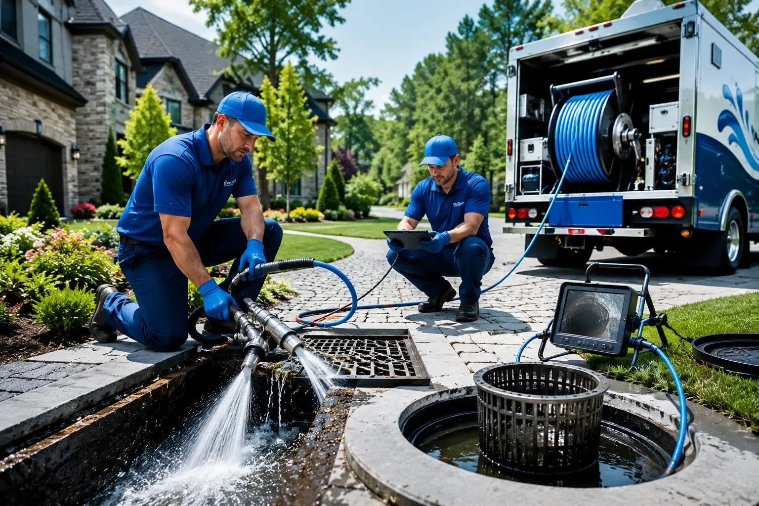 Local outdoor drain cleaning professionals in Farmdale, OH